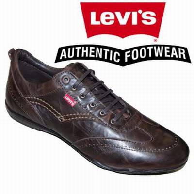 chaussure levis femme cuir